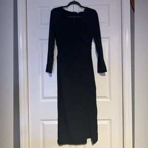 Zara Black Midi Dress